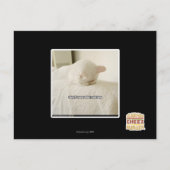 Ze zullen me hier nooit vinden briefkaart (Voorkant)