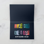 Ze zullen nooit uw lichaamsmorige Valentijn vinden Feestdagen Kaart (Binnen)