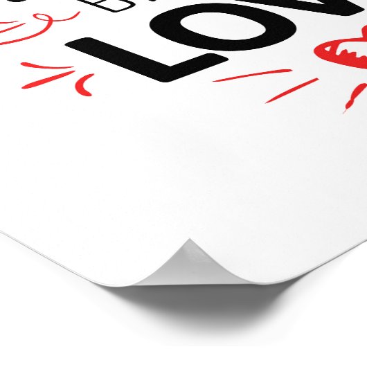 Ze zullen weten dat we christen zijn van onze lief poster (Hoek)