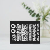 Ze zullen weten wie je bent. briefkaart (Staand voorkant)