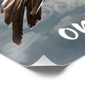 Ze zullen zongen op vleugels als Motivatie adelaar Perfect Poster (Hoek)