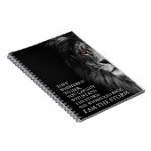 Ze zweep terug Ik ben het Storm Notitieboek (Rechterzijde)