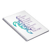 Ze zweep terug Ik ben het Storm Notitieboek (Rechterzijde)