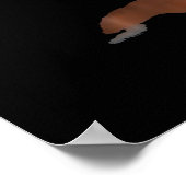 Ze zweep terug Ik ben het Storm Poster (Hoek)