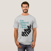 ZeAangebodenThemChristus Mannen Tee Shirt (Voorkant volledig)