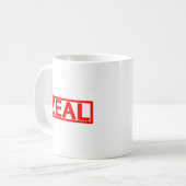 Zeal Stamp Koffiemok (Voorkant links)