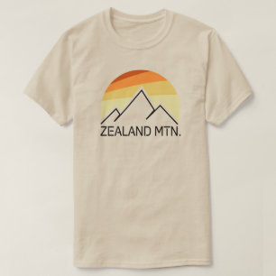 " Zealand Mountain New Hampshire Retro" T-shirt
