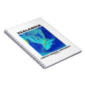 Zealandia Earth's nieuwste continent Notitieboek (Rechterzijde)
