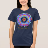 Zealous Namaste Kaleidoscope Tri-Blend Shirt (Voorkant)