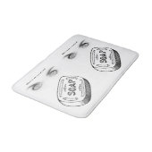 Zeap Bathroom Bathmat Badmat (Gekanteld)