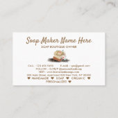 Zeap Sparkle Floral Visitekaartje (Achterkant)