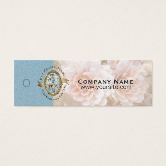 Zeapindustrie - Label koopwaar Mini Visitekaartjes (Voorkant)