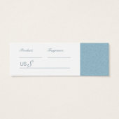 Zeapindustrie - Label koopwaar Mini Visitekaartjes (Achterkant)