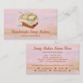 Zeapmerk Handmade BathTub Organic Cosmetic Visitekaartje (Voorkant / Achterkant)