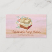 Zeapmerk Handmade BathTub Organic Cosmetic Visitekaartje (Voorkant)