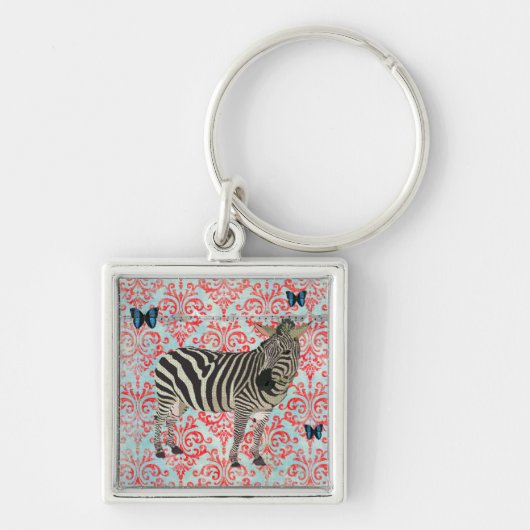 Zeb & Blue Boho Butterflies Sleutelhanger (Voorkant)
