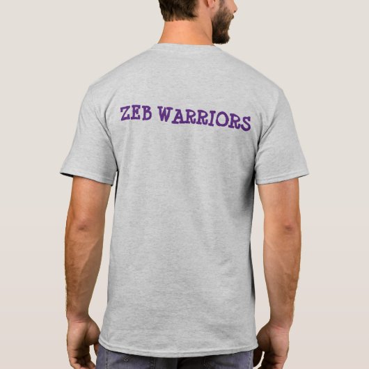 Zeb Warriors T-shirt (Achterkant)