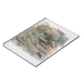 Zebaduif Aquarel Notitieboek (Linkerzijde)