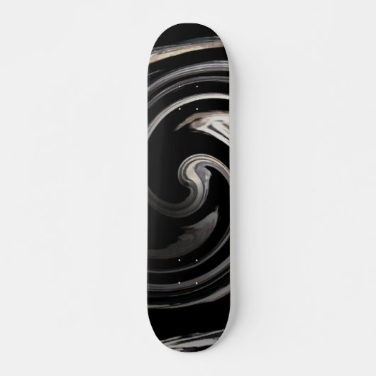 Zebara Swirl Skateboard (Voorkant)