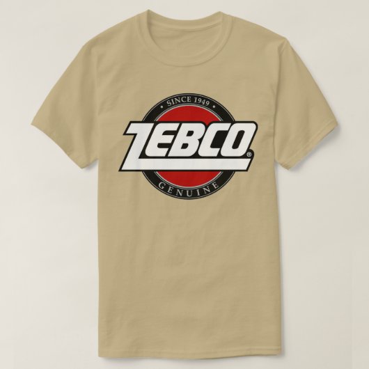 ZEBCO GEVIST T-SHIRT (Design voorkant)