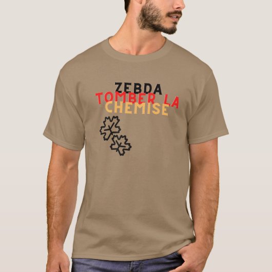Zebda Tomber La Chemise T-shirt (Voorkant)