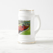 Zebedees stoommachine in Lappa Valley Bierpul (Voorkant rechts)