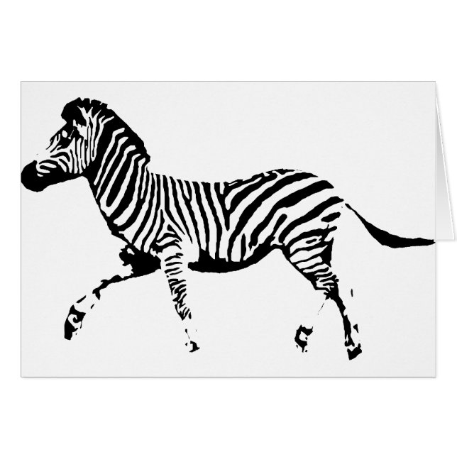 Zebra (Voorkant Horizontaal)