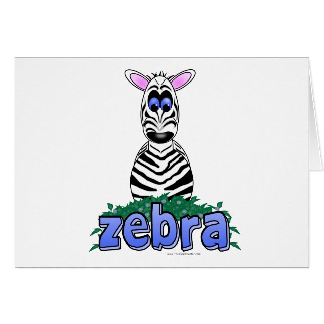 ZEBRA (Voorkant Horizontaal)