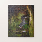 Zebra (1763) schilderij van George Stubbs Legpuzzel (Verticaal)