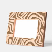 Zebra 1 Etched Wooden Frame Engraved Frames Gegraveerde Lijstjes (Links)