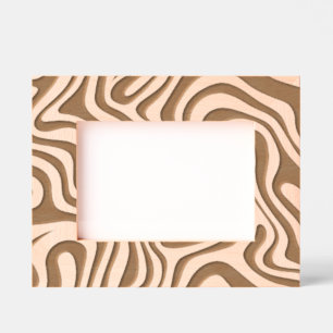 Zebra 1 Gegraveerde Houten Lijst Gegraveerde Lijst Lijstjes