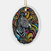 Zebra 1 keramisch ornament (Rechts)