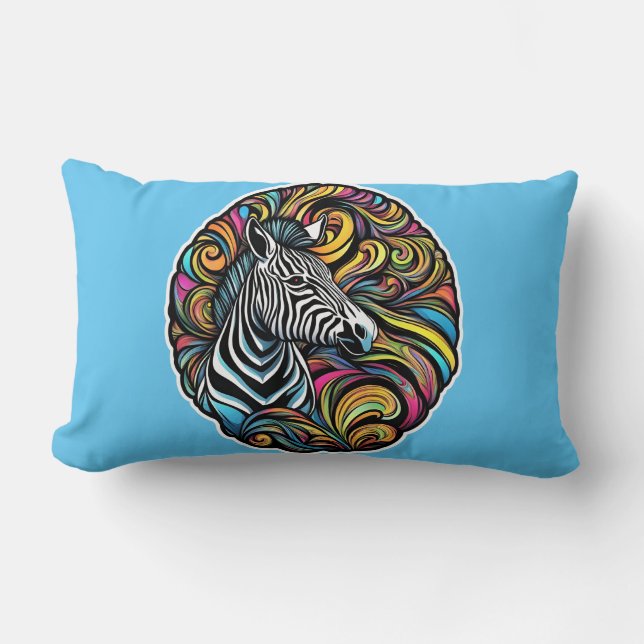Zebra 1 kussen (Voorkant)