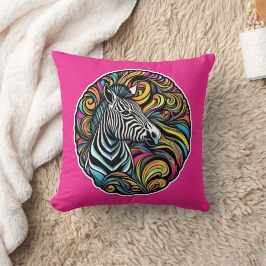 Zebra 1 kussen (Deken)