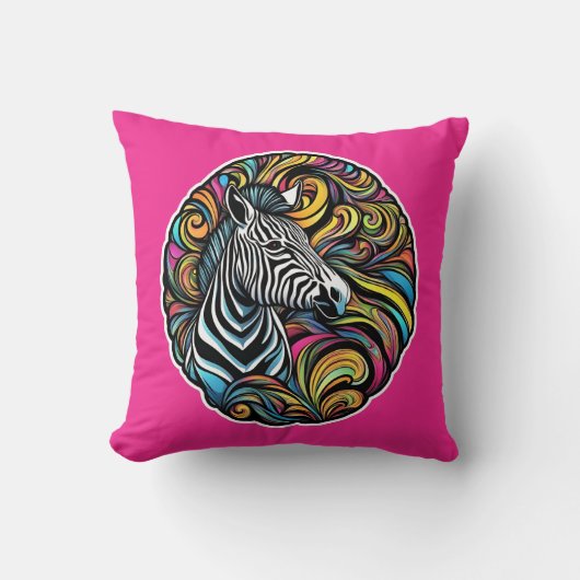 Zebra 1 kussen (Voorkant)
