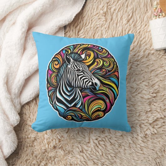 Zebra 1 kussen (Deken)