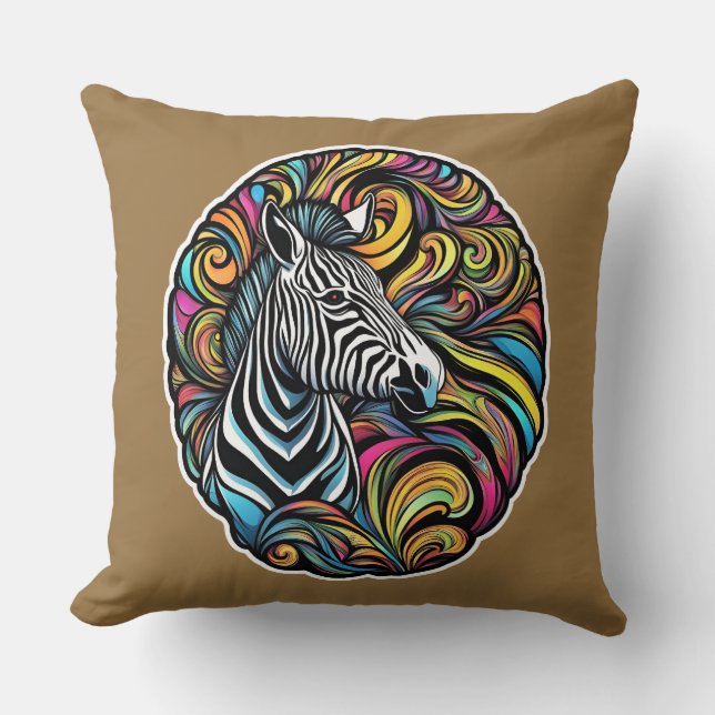Zebra 1 kussen (Voorkant)