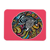 Zebra 1 magneet (Horizontaal)