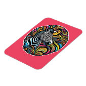 Zebra 1 magneet (Linkerzijde)
