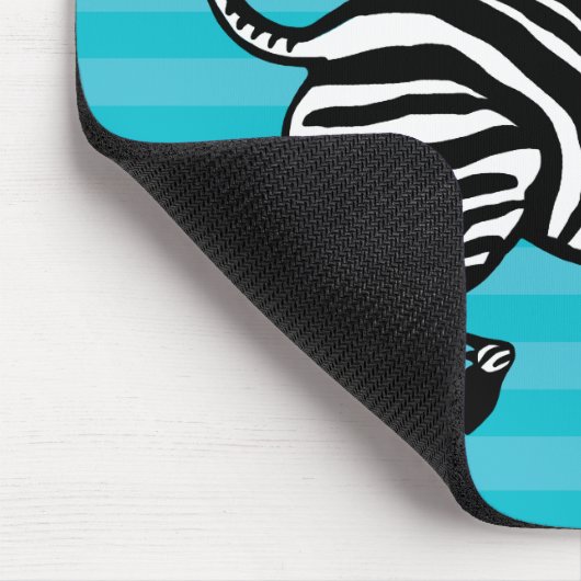 Zebra 1 Mousepad Muismat (Hoek)