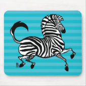 Zebra 1 Mousepad Muismat (Voorkant)