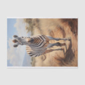 Zebra 1 ontkoppelingspapier tissuepapier (Voorkant)