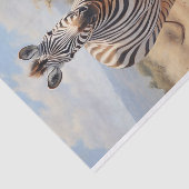 Zebra 1 ontkoppelingspapier tissuepapier (Detail)