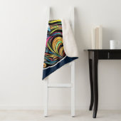 Zebra 1 sherpa deken (In situ)