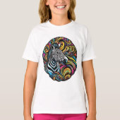 Zebra 1 t-shirt (Voorkant)