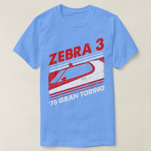 ZEBRA 1 T-SHIRT (Design voorkant)