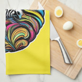 Zebra 1 theedoek (Quarter Fold)