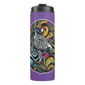 Zebra 1 thermosbeker (Voorkant)