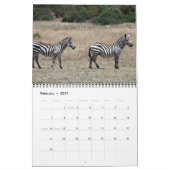 zebra 2011 kalender (Feb 2027)