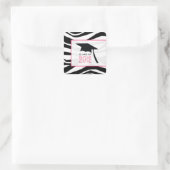 Zebra 2012 Graduation Sticker (Tas)